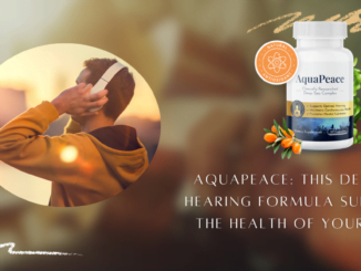 AquaPeace This Deep Sea Hearing Formula Supports The Health Of Your Ears