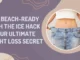 how to lose weight with ice hack