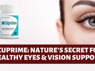 OcuPrime Nature's Secret for Healthy Eyes & Vision Support