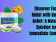 Discover Fast Relief with Quick Relief: A Natural Solution for Immediate Comfort