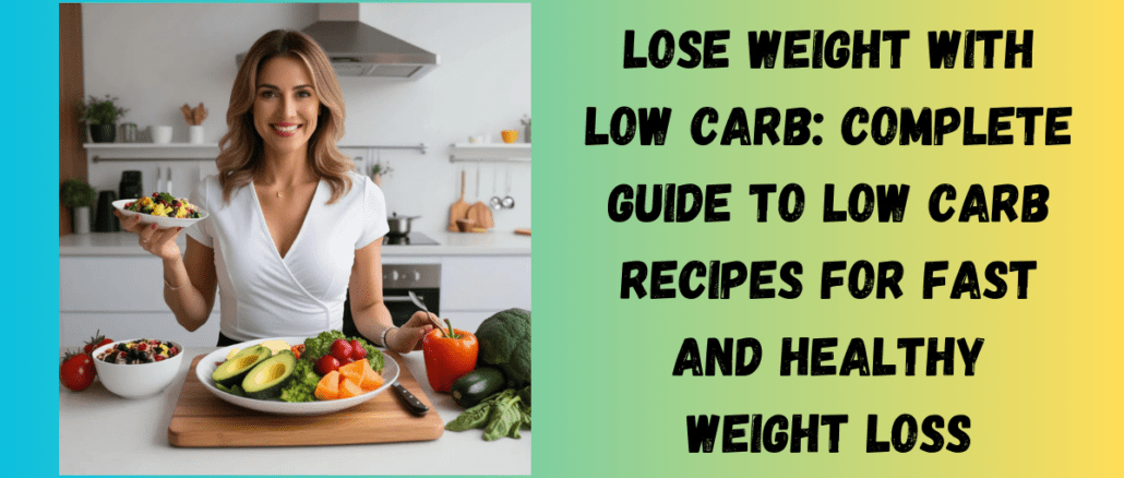 Lose Weight With Low Carb: Complete Guide to Low Carb Recipes for Fast and Healthy Weight Loss