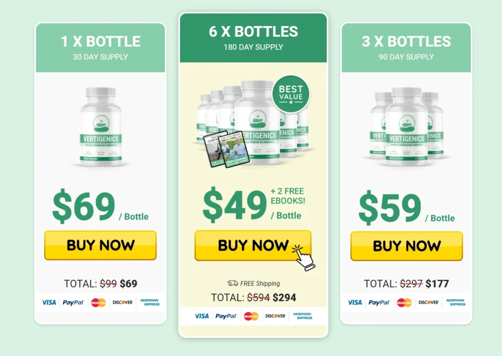 vertigenics supplement