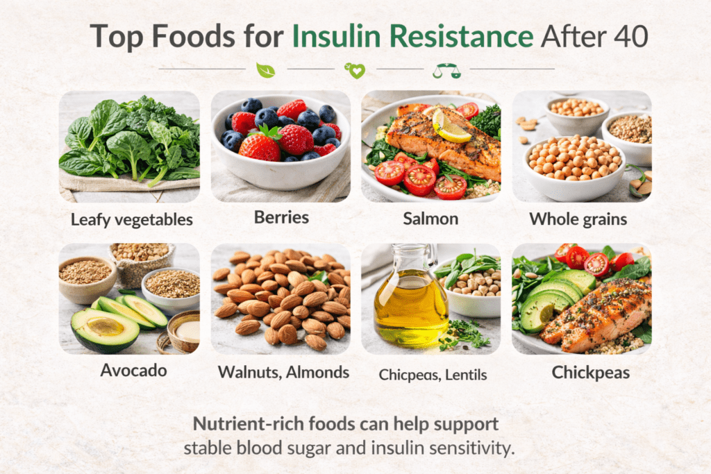7 day insulin resistance meal plan for women over 40 foods that support blood sugar balance