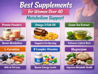 Best Supplements for Women Over 40 metabolism support
