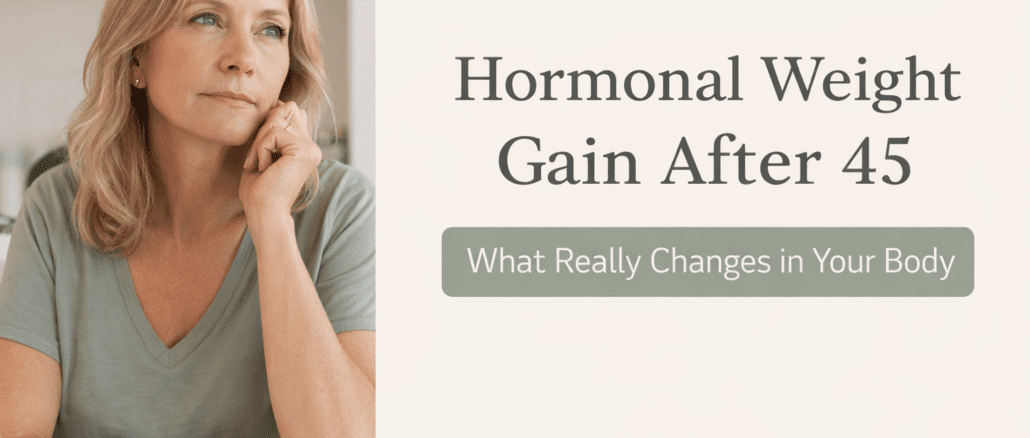 Hormonal Weight Gain After 45: What Really Changes in Your Body