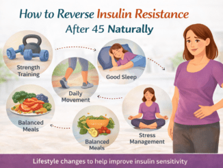 How to reverse insulin resistance after 45 naturally – lifestyle habits for blood sugar and metabolism