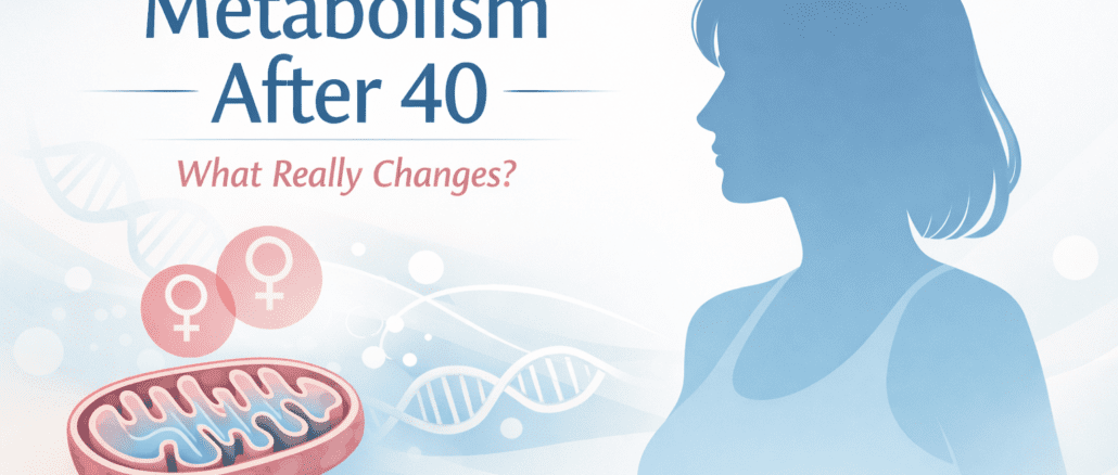 Metabolism after 40 hormonal and metabolic changes in women