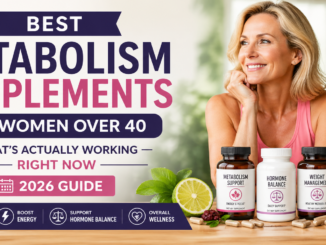 Best metabolism supplements for women over 40 supporting energy, hormones, and weight management in a healthy U.S. lifestyle
