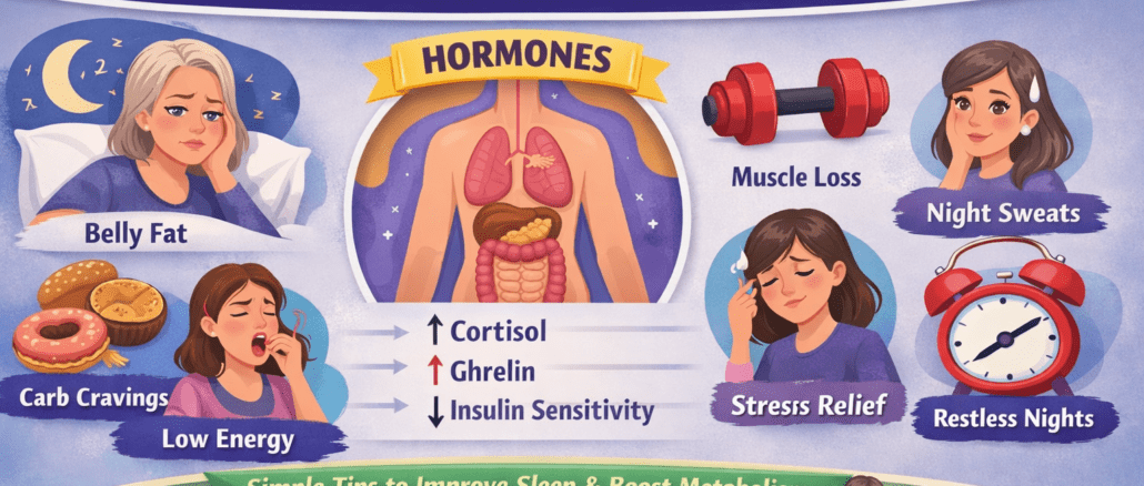 does poor sleep slow metabolism after 45 – sleep, hormones and midlife metabolism connection