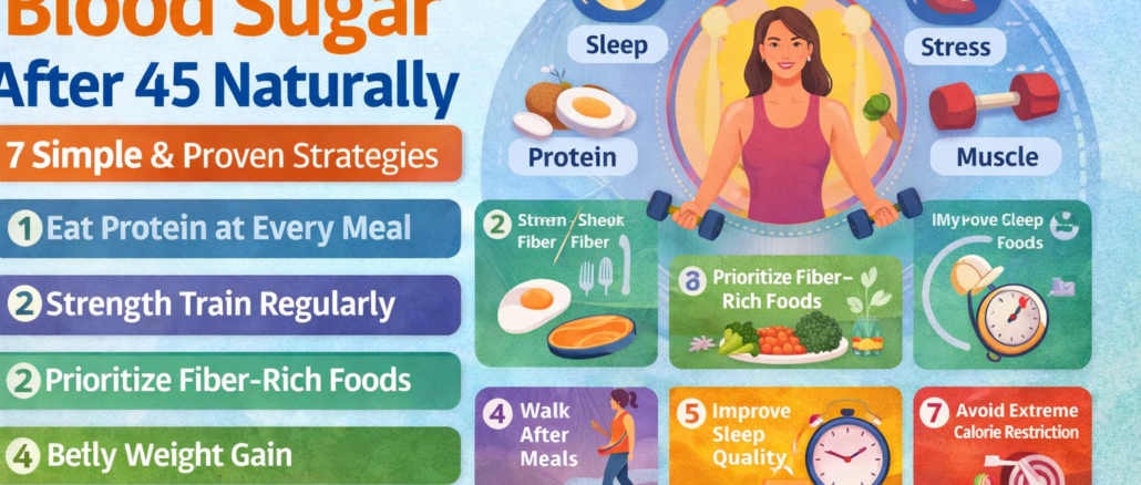 how to balance blood sugar after 45 naturally – midlife hormone and metabolism support tips