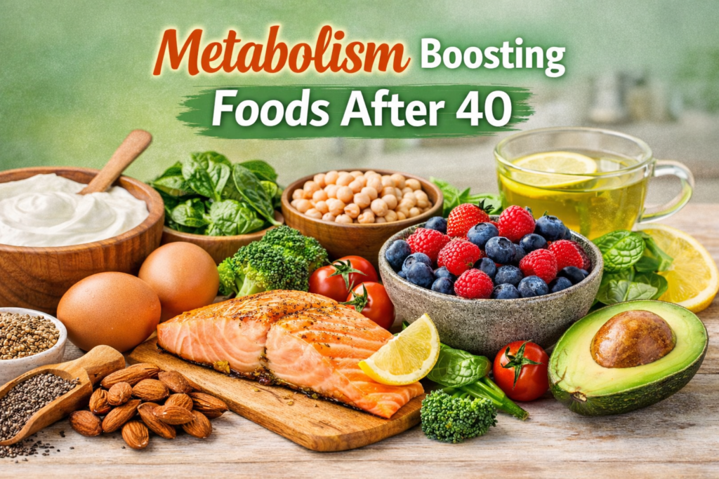 what foods help boost metabolism after 40 healthy metabolism foods for women over 40
