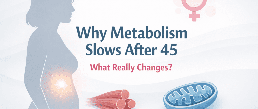 Why metabolism slows after 45 hormonal and metabolic changes in women