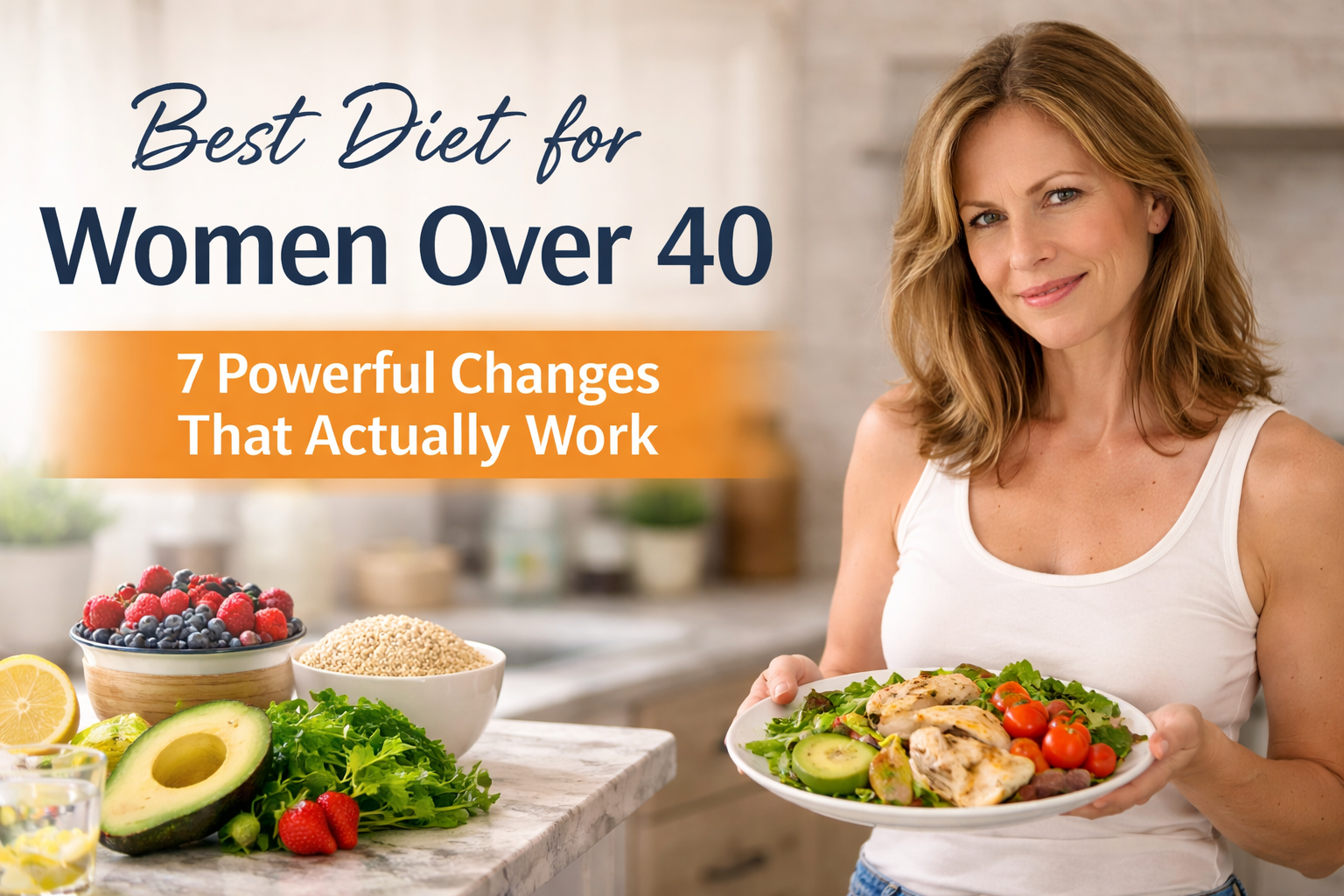 Best Diet for Women Over 40: 7 Powerful Changes That Actually Work (U.S. Guide)